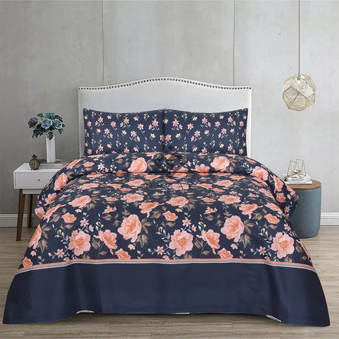 Blush Nightfall - Bed Sheet Set Buy One Get one free