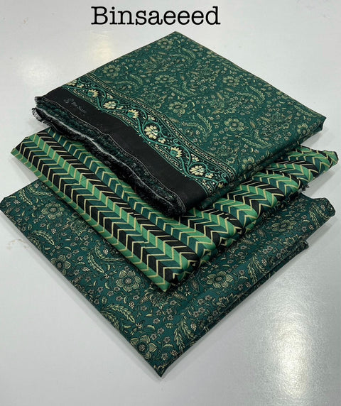 Lawn 3 PIECE Unstich DRESS Buy One Get one free