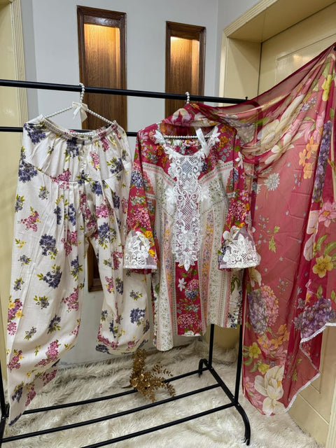 3 PIECE STICHED DRESS