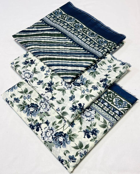 Lawn 3 PIECE Unstich DRESS Buy One Get one free