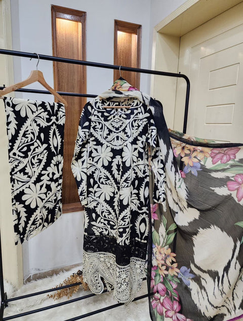 3 PIECE STICHED DRESS