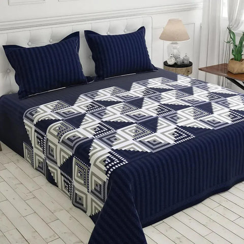 Roohi Glaze - Bed Sheet Set Buy One Get one free