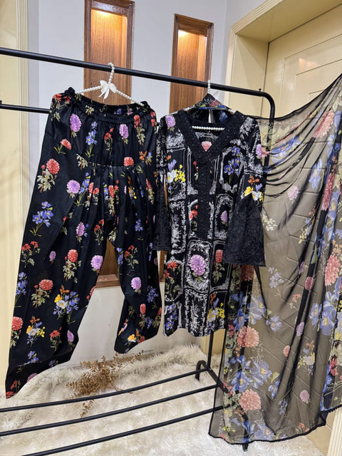 3 PIECE STICHED DRESS