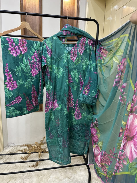 3 PIECE STICHED DRESS