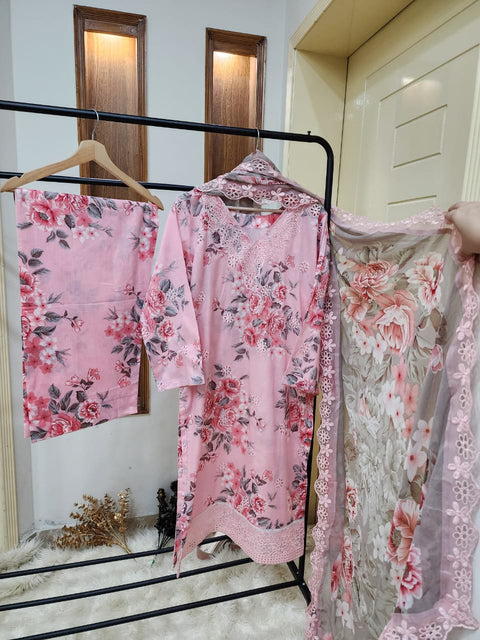 3 PIECE STICHED DRESS