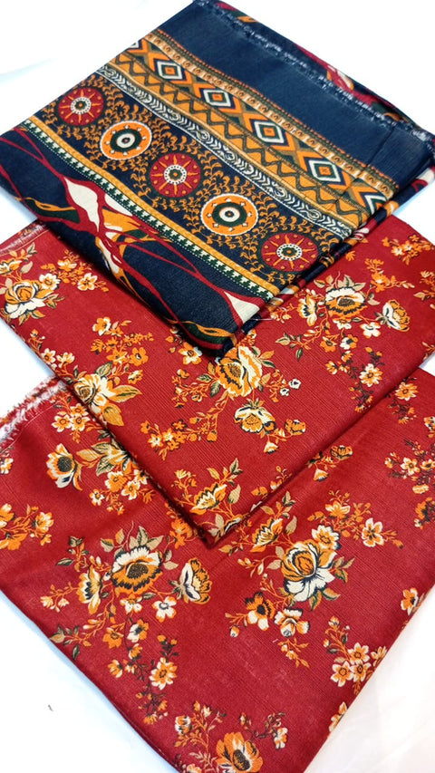 Lawn 3 PIECE Unstich DRESS