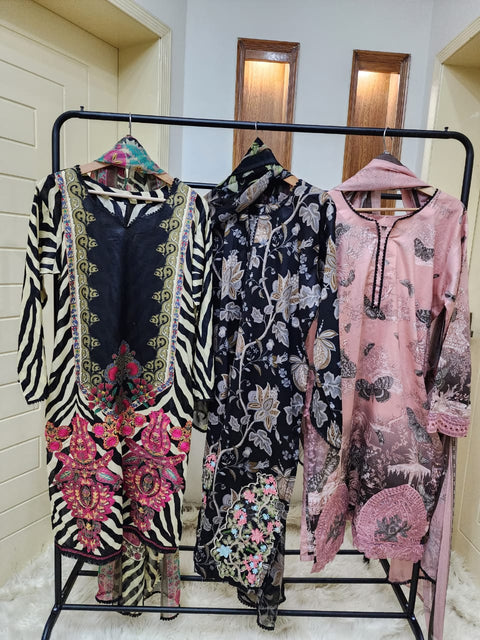 3 PIECE STICHED DRESS