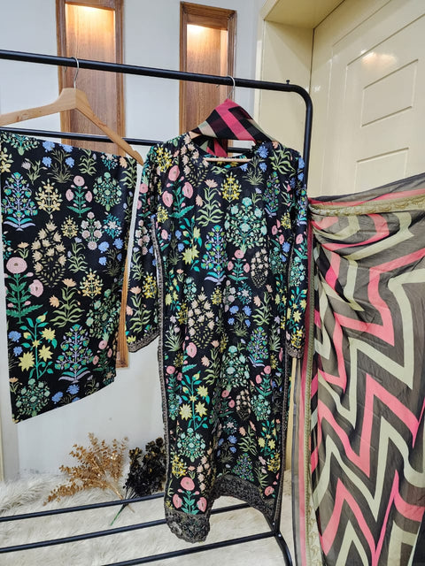 3 PIECE STICHED DRESS