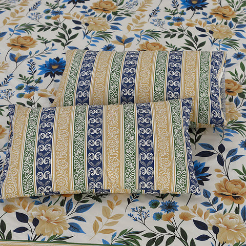 Floral Elegance - Bed Sheet Set Buy One Get one free