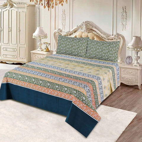 Floral Elegance - Bed Sheet Set Buy One Get one free