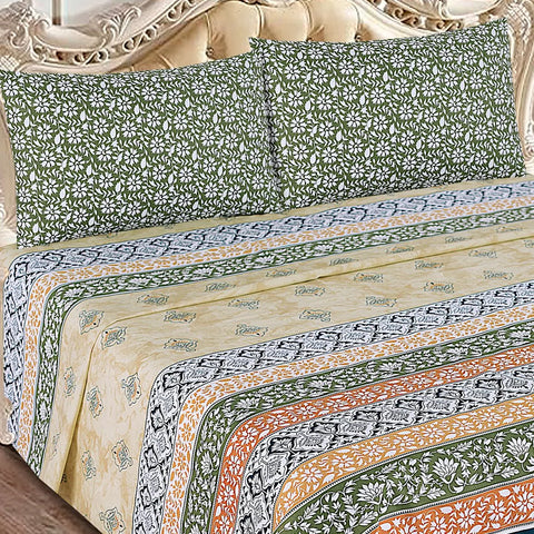 Floral Elegance - Bed Sheet Set Buy One Get one free