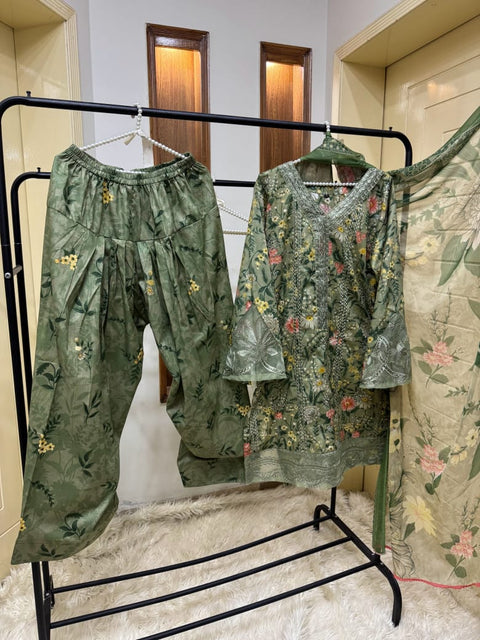 3 PIECE STICHED DRESS