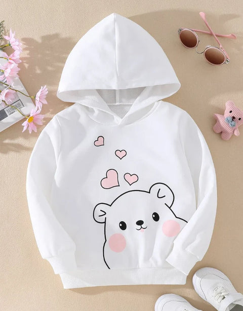 Cute White Bear Hood (Pack of 3 dresses)