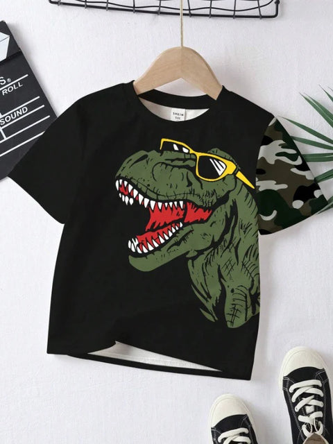 HR Camo Dino Graphic