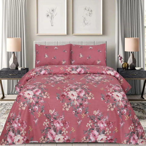 Rosy Charm - Bed Sheet Set Buy One Get one free