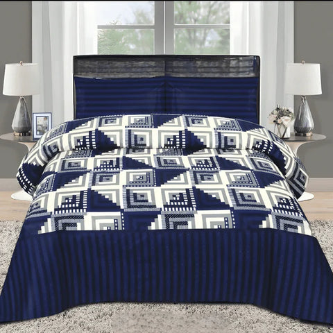 Roohi Glaze - Bed Sheet Set Buy One Get one free