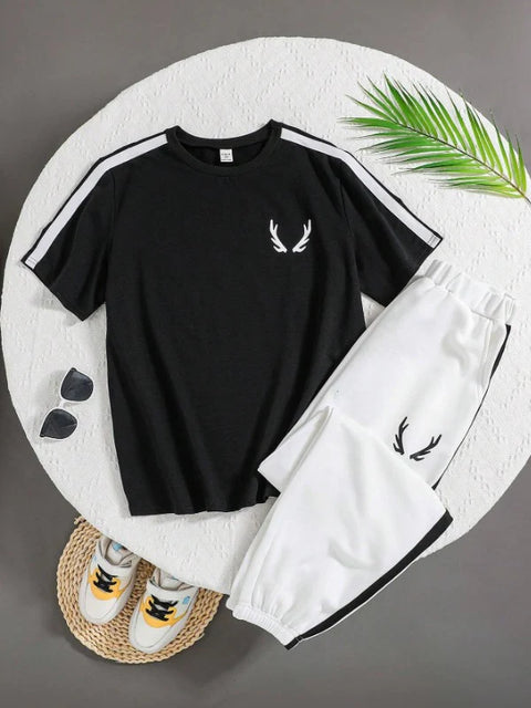 White Stripes MK Tracksuit (Pack of 3 dresses)