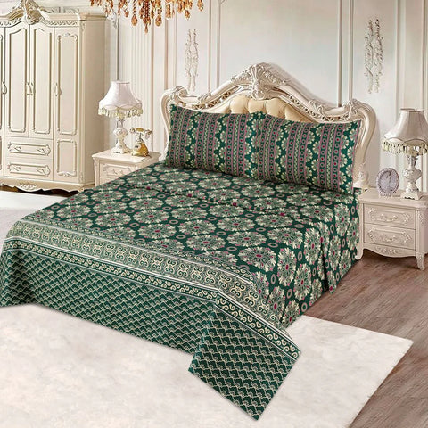 Emerald Glow - Bed Sheet Set Buy One Get one free
