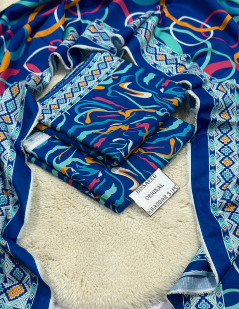 Khadar 3 PIECE Unstich DRESS