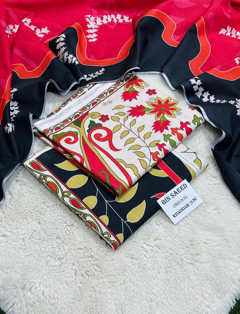 Khadar 3 PIECE Unstich DRESS