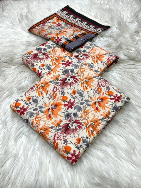 Khadar 3 PIECE Unstich DRESS