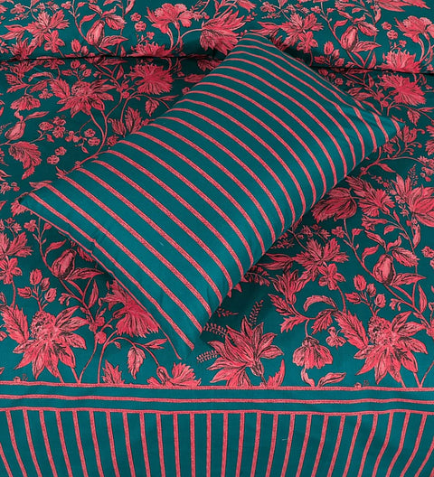 Midnight Bloom - Bed Sheet Set Buy One Get one free